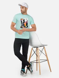 CHOZI Graphic Printed Cotton T-shirt