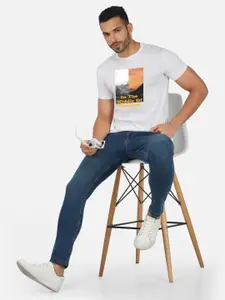 CHOZI Graphic Printed Cotton T-shirt