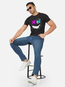 CHOZI Graphic Printed Cotton T-shirt