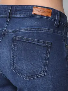 Flying Machine Women Skinny Fit Clean Look Light Fade Stretchable Jeans