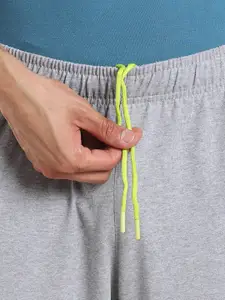 Reebok Men Slim-Fit Mid-Rise Track Pants