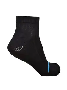 Dollar Socks Men Pack of 3 Striped Ankle-Length Cotton Socks