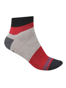Dollar Socks Men Pack Of 5 Colourblocked Ankle-length Socks