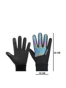 Alexvyan Men Warm Winter Reflecting Windstorm Synthetic Riding Gloves