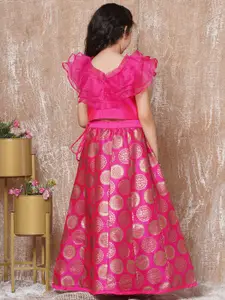 Aj DEZInES Girls Ready to Wear Lehenga & Choli Set