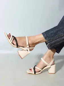 Colo Strappy Open Toe Block Heels