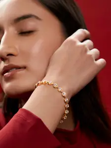 MINUTIAE Gold-Plated Link Bracelet