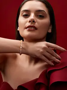 MINUTIAE Gold-Plated Link Bracelet