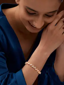 MINUTIAE Gold-Plated Link Bracelet