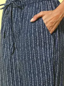 MBeautiful Women Printed Organic Cotton Night suit