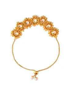 Voylla Gold-Plated Charm Bracelet