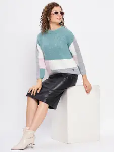 Duke Colourblocked Acrylic Pullover