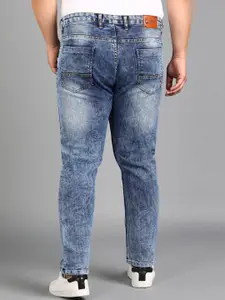 Urbano Plus Men Slim Fit Mid Rise Heavy Fade Stretchable Jeans