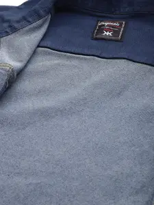 Kook N Keech Men Solid Denim Jacket