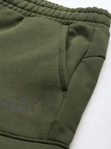 Puma Men Pure Cotton Essentials Cargo Joggers