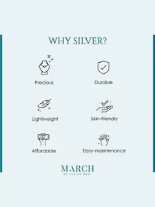 March by FableStreet Sterling Silver Gold-Plated Necklace