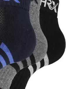 HRX by Hrithik Roshan Men Quarter length Pack of 3 Rapid Dry Socks