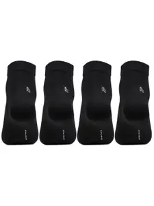 Bonjour Men Set of 4 Black Ankle Length Socks