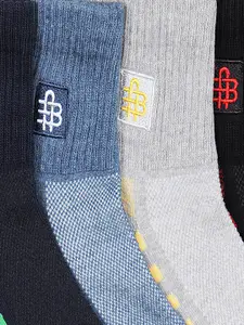 Bonjour Men Set of 4 Assorted Socks
