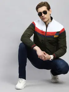 Monte Carlo Colourblocked Lightweight Padded Jacket With Zip Detail