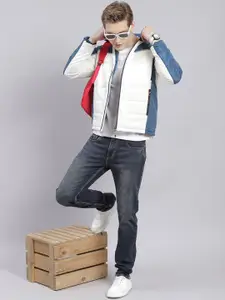 Monte Carlo Hooded Colourblocked Lightweight Padded Jacket