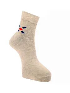 Dollar Socks Men Pack Of 5 Assorted  Pure Cotton Ankle Length Socks