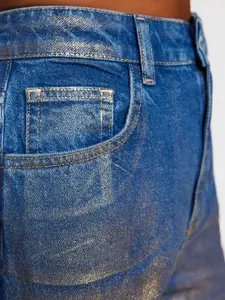 Trendyol Women Light Fade Clean Look Pure Cotton Jeans