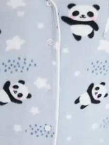 Trendyol Plus Size Printed Night suit