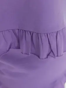 Trendyol Plus Size Shoulder Strap Neck Pure Cotton Top And Shorts