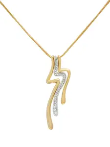 Estele Gold-plated Pendant With Chain