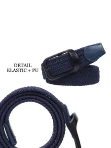 ZORO Men Braided Stretchable Tang Closure Belt