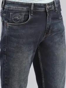 Monte Carlo Men Mid-Rise Heavy Fade Clean Look Jeans