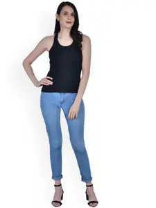 Aimly Pack Of 3 Pure Cotton Sleeveless T-Back Camisoles