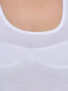 Aimly Pack Of 2 Pure Cotton T Back Camisoles