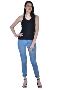 Aimly Pack Of 3 Round Neck Pure Cotton Camisoles