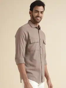 Andamen Spread Collar Premium Opaque Casual Shirt