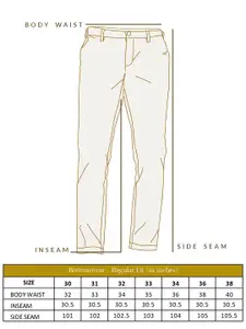 Andamen Men Ultra Pleated Wool Chinos Trousers