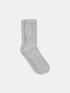 BYFORD by Pantaloons Men Patterned Calf-Length Socks
