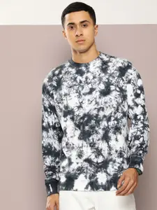 Kook N Keech Men Tie & Dye Pure Cotton Sweatshirt