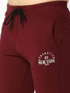 V-Mart Men Mid Rise Cotton Sports Track Pants