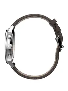 Timex Men Printed Dial & Leather Straps Analogue Chronograph Watch TW2U38800UJ