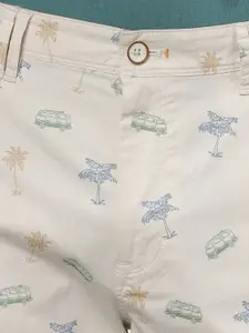 t-base Men Conversational Printed Chino Shorts