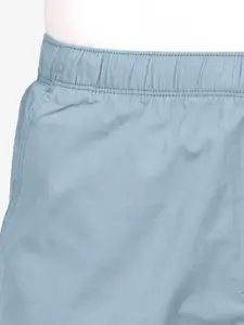 t-base Men Mid-Rise Cotton Shorts