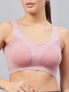 C9 AIRWEAR Seamless Lightly Padded Full Coverage Cotton Workout Bra