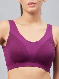 C9 AIRWEAR Seamless Lightly Padded Full Coverage Workout Bra With Moisture Wicking