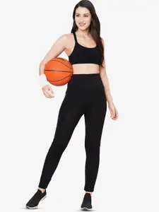 Inner Sense Pack of 2 Full Coverage Anti Odour Workout Bra With Anti Microbial