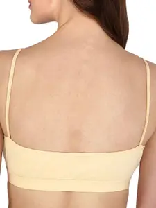 Bralux Full Coverage Non Padded Non-Wired Workout Bra With All Day Comfort