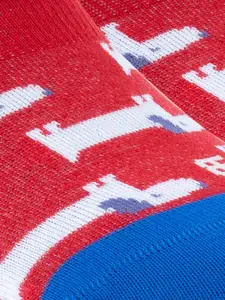 SockSoho Men Patterned Shoe Liners Socks