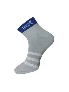 HRX by Hrithik Roshan Men Pack Of 3 Cotton Ankle-Length  Socks