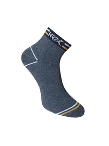 HRX by Hrithik Roshan Men Pack Of 5 Cotton Ankle-Length  Socks